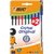 Stylo bille BIC Cristal Medium bleu blister 8 + 2 gratuits