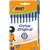 Balpen Bic Cristal medium blauw blister à 10 stuks