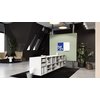 Combibord Legamaster UNITE blauw vilt-whiteboard 60x90cm foto