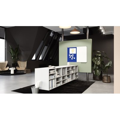 Tableau combi Legamaster UNITE Feutre bleu-Tableau blanc 90x120cm