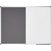 Tableau combi Legamaster UNITE Feutre gris-Tableau blanc 90x120cm Photo