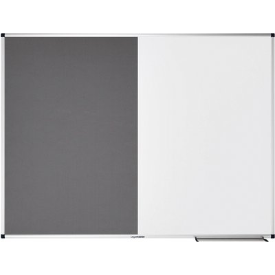 Tableau combi Legamaster UNITE Feutre gris-Tableau blanc 90x120cm
