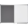 Combibord Legamaster UNITE grijs vilt-whiteboard 60x90cm foto