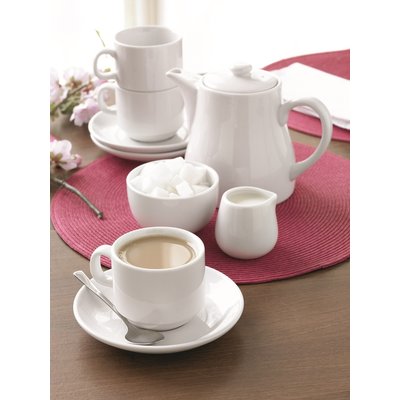 Theekop Olympia Whiteware 200 ml doos 12 stuks wit