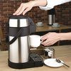 Thermoskan Olympia met pomp 2.5 liter rvs foto