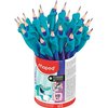 Potlood Maped Kidy Learn met gum en vingerhulp blauw foto