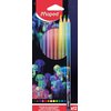Crayon de couleur Maped Deepsea paradise set 12 couleurs Photo