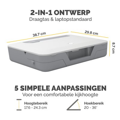 Laptopstandaard Draagtas Fellowes Breyta wit