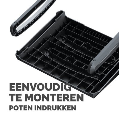 Repose-pieds Fellowes Breyta noir