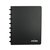 Adresboek Atoma A5 lijn 54vel 90gr PP assorti