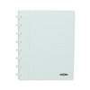 Adresboek Atoma A5 lijn 54vel 90gr PP assorti foto