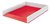 Brievenbak Leitz WOW A4 wit/rood
