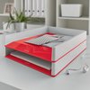 Brievenbak Leitz WOW A4 wit/rood foto