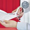 Schaar Leitz WOW 205mm titanium rood foto