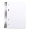 Cahier de notes Rhodia Greenbook A5 ligné 6 perforations 180 pages 90g noir Photo