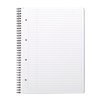 Cahier de notes Rhodia Greenbook A4 ligné 4 perforations 180 pages 90g noir Photo