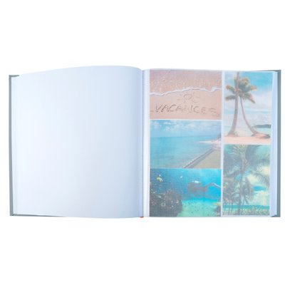 Album photo Exacompta 29x32cm 60 pages blanches Ellipse gris