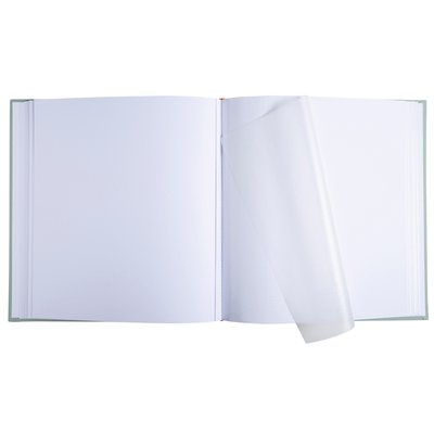 Album photo Exacompta 29x32cm 60 pages blanches Ellipse vert
