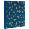 Fotoalbum Exacompta 29x32cm 60 zwarte pagina's Néo Déco blauw foto
