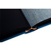 Fotoalbum Exacompta 29x32cm 60 zwarte pagina's Néo Déco blauw foto