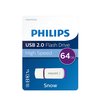 Clé USB 2.0 Philips Snow USB-A 64Go violet Photo