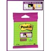 Memoblok 3M Post-it XL-LL Super Sticky 101mmx101mm groen met lijn 70 vel foto