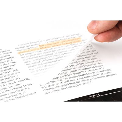 Memoblok Post-it 3M 73x73mm Transparant