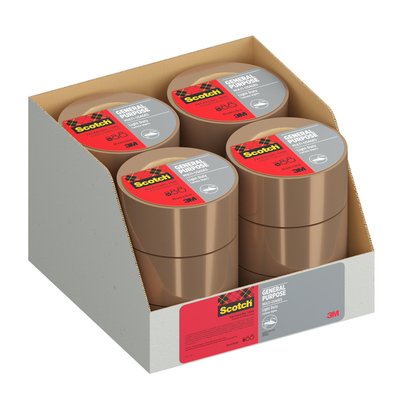 Verpakkingstape Scotch 4501B66 48mmx66m bruin