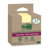 Memoblok 3M Post-it 654 RSSCOL 76x76mm geel 3+1 gratis foto