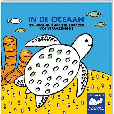 Kleurboek met flappen Interstat In de oceaan