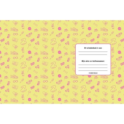 Vriendenboek Interstat Barbie