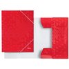 Elastomap Leitz WOW A4 3 kleppen rood foto