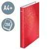 Classeur Leitz WOW A4 Maxi 2 anneaux méc-D 25mm rouge Photo