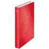Classeur Leitz WOW A4 Maxi 2 anneaux méc-D 25mm rouge Photo