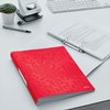 Classeur Leitz WOW A4 2 anneaux méc-O 25mm PP rouge Photo
