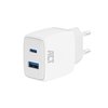 Oplader ACT 20w 2-poorts usb a+c wit photo
