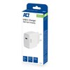 Oplader ACT 35w 1-poort usb c wit foto