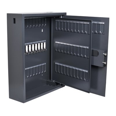 Armoire à clés Pavo High Security Magnettag à empreinte digitale 100 crochets 600x480x150mm