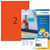 Etiket HERMA 4567 199.5x143.5mm rood 200 stuks foto