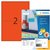 Etiket HERMA 4567 199.5x143.5mm rood 200 stuks