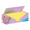 Notes 3M Post-it 654-SSCY Super Sticky 76x76mm jaune lot promo Photo