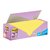 Notes 3M Post-it 654-SSCY Super Sticky 76x76mm jaune lot promo