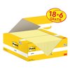 Memoblok 3M Post-it 653-CY 38x51mm geel voordeelpak foto