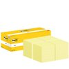 Memoblok 3M Post-it 654-CY 76x76mm geel voordeelpak foto