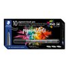 Feutre pinceau Staedtler PigmentArts 1mm noir intense Photo