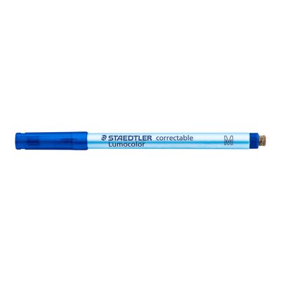 Feutre Staedtler Lumocolor 305 Correctable non permanent M bleu