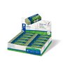Gomme Staedtler Eco 52680 65x23x10mm vert olive 20 pièces Photo