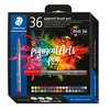 Brushpen Staedtler PigmentArts set à 36 kleuren foto