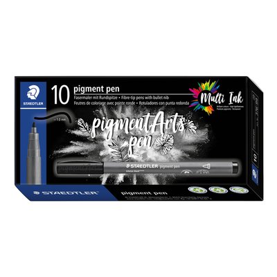 Feutre fin Staedtler PigmentArts noir intense