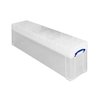 Opbergbox Really Useful 77 liter 1201x270x355mm transparant wit foto